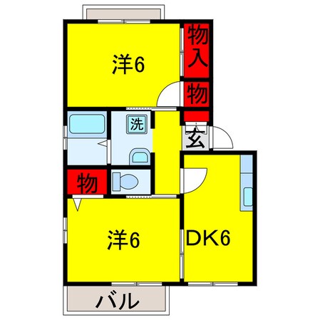 五井駅 バス4分  出津入口下車：停歩6分 2階の物件間取画像